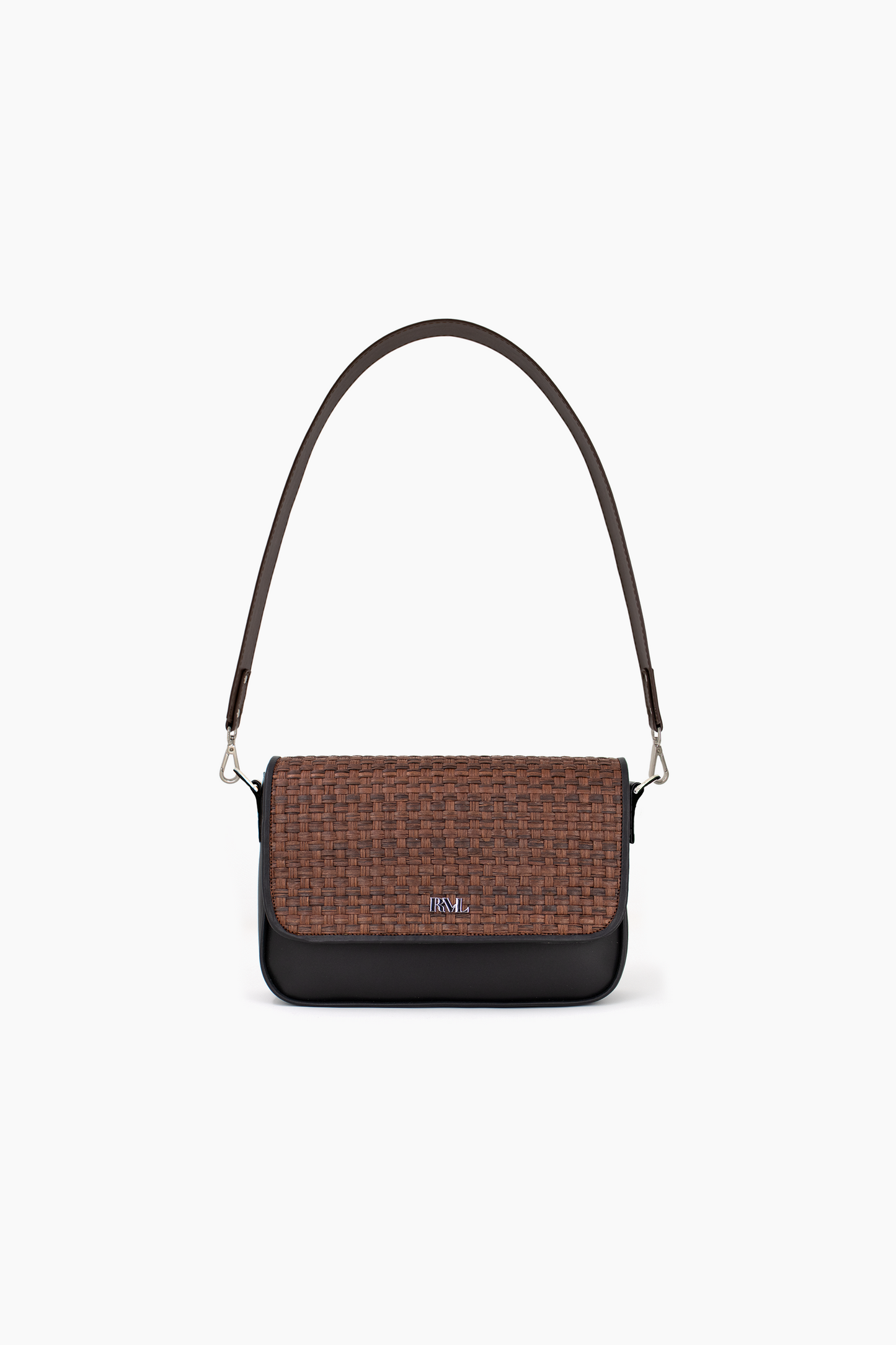 Bolso Basic Rafia Marrón