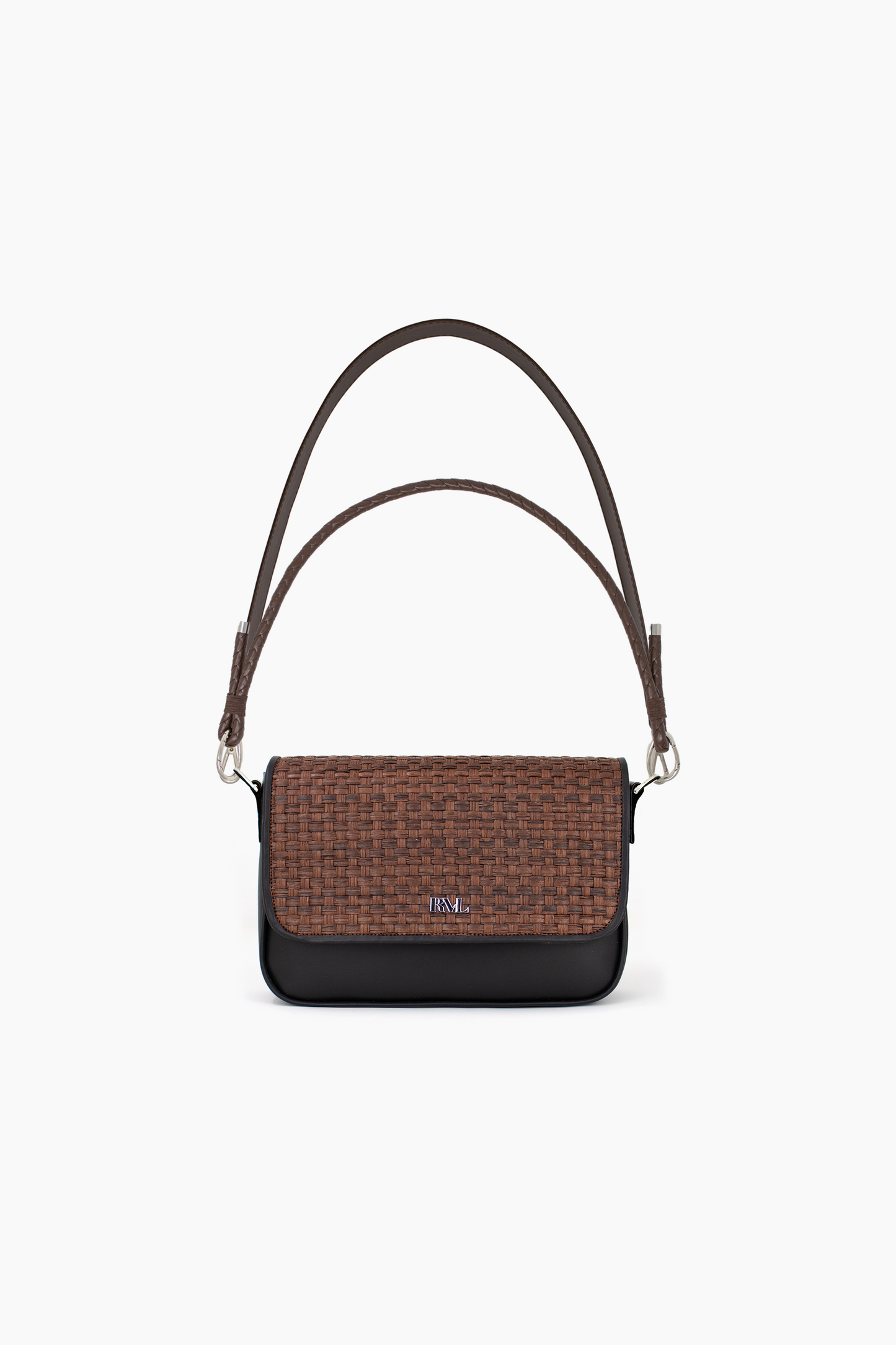 Bolso Basic Rafia Marrón