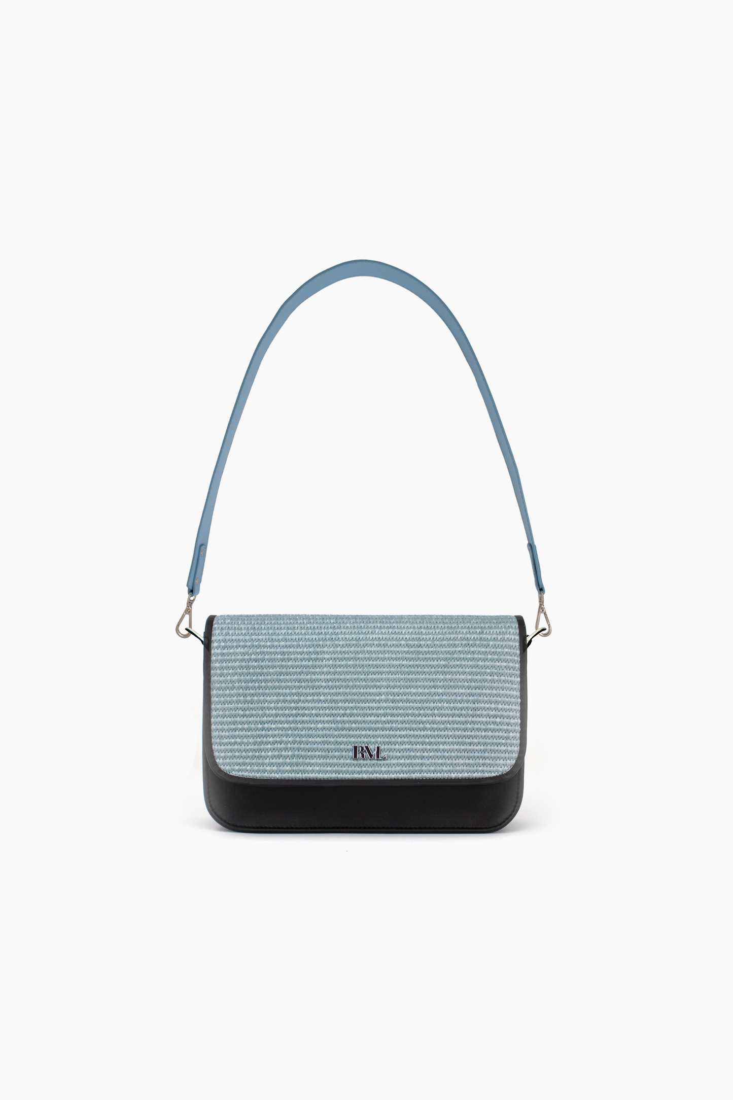 Bolso Classic Rafia Azul