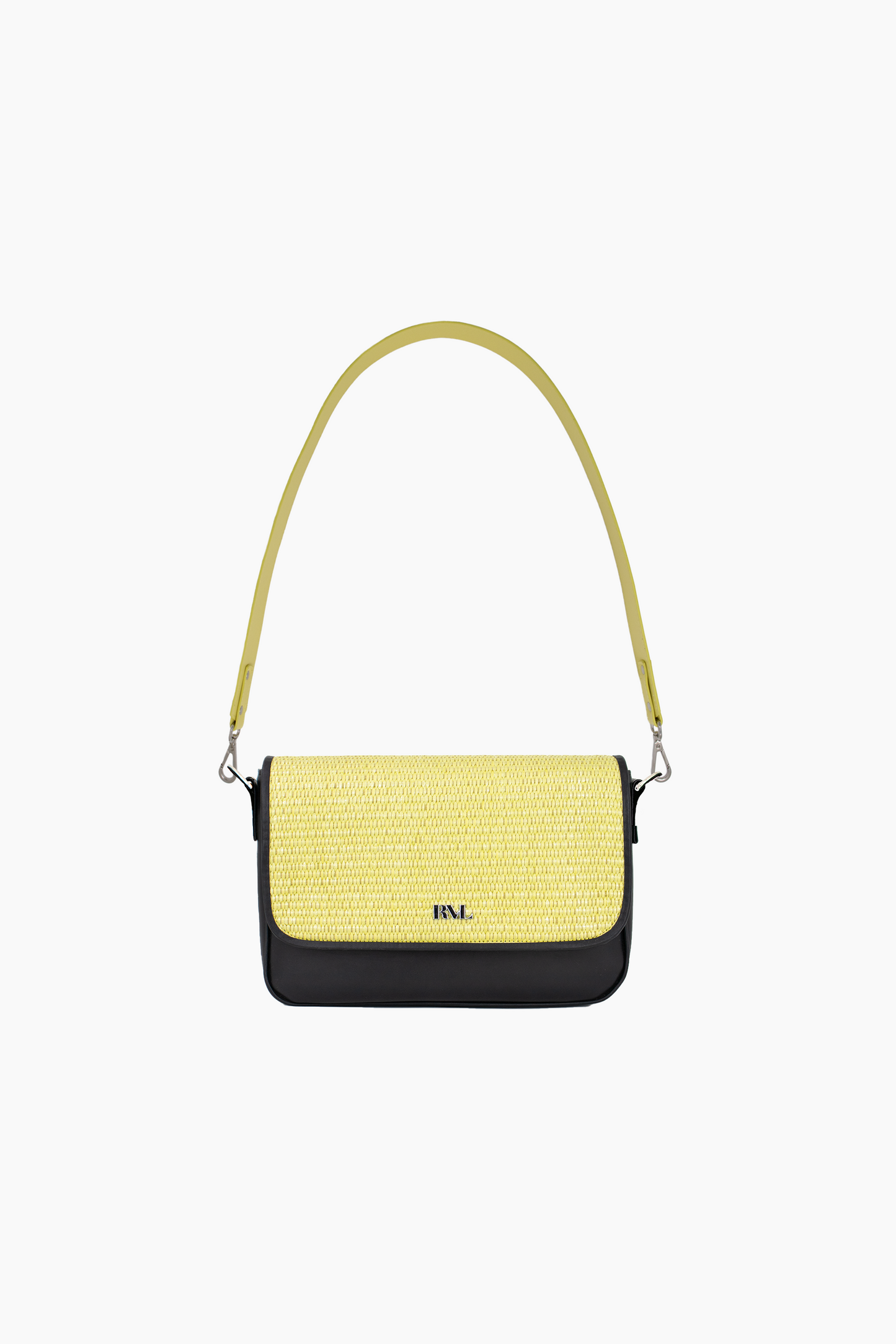 Bolso Basic Rafia Amarillo