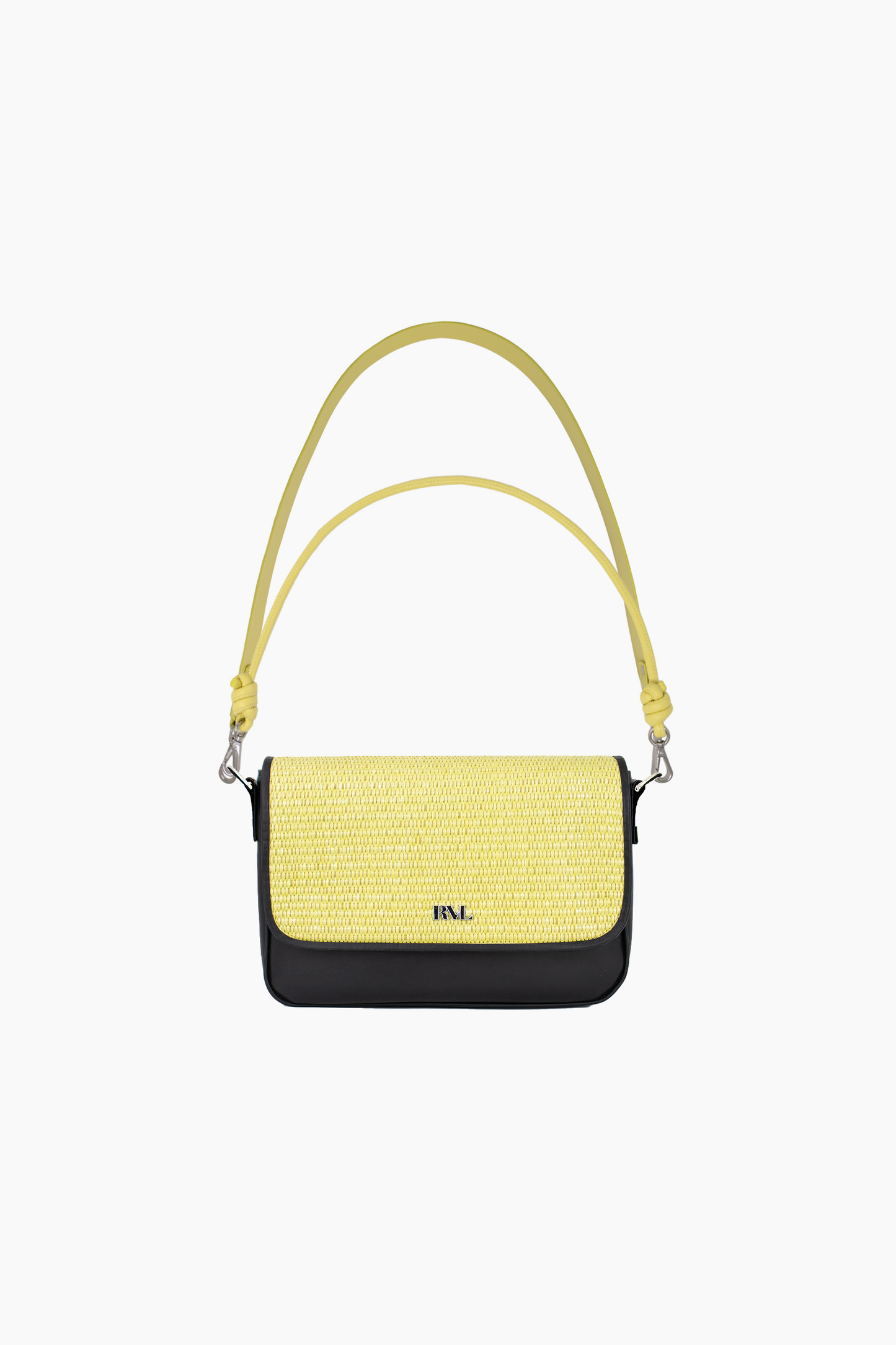 Bolso Basic Rafia Amarillo